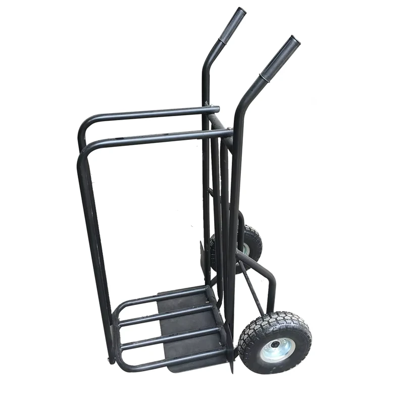 Customizable Metal Firewood Rack Trolley OEM Supported Roll Container Storage Cart for Tools