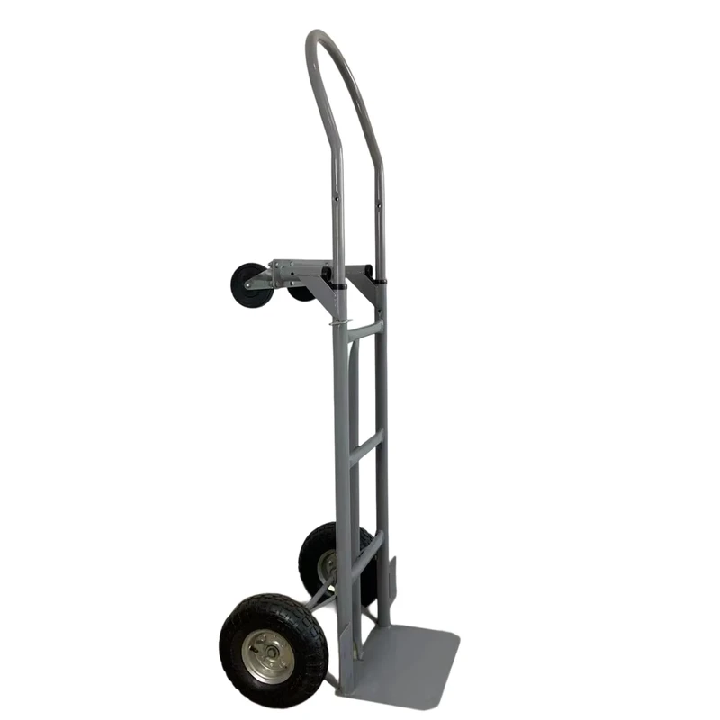 Customizable Portable Electric Folding Hand Truck Steel Platform 2 Wheel Transport Trolley Cart OEM
