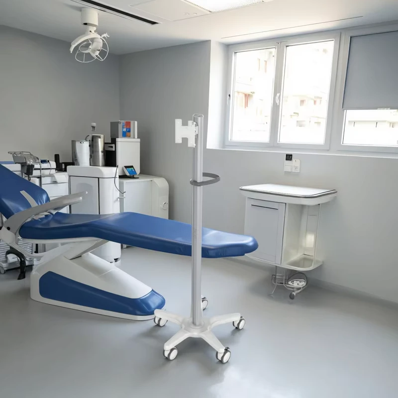 Customizable Portable Medical Trolley Flat Mobile Office Accessory Aluminum OEM ODM Customization for Hospital Use