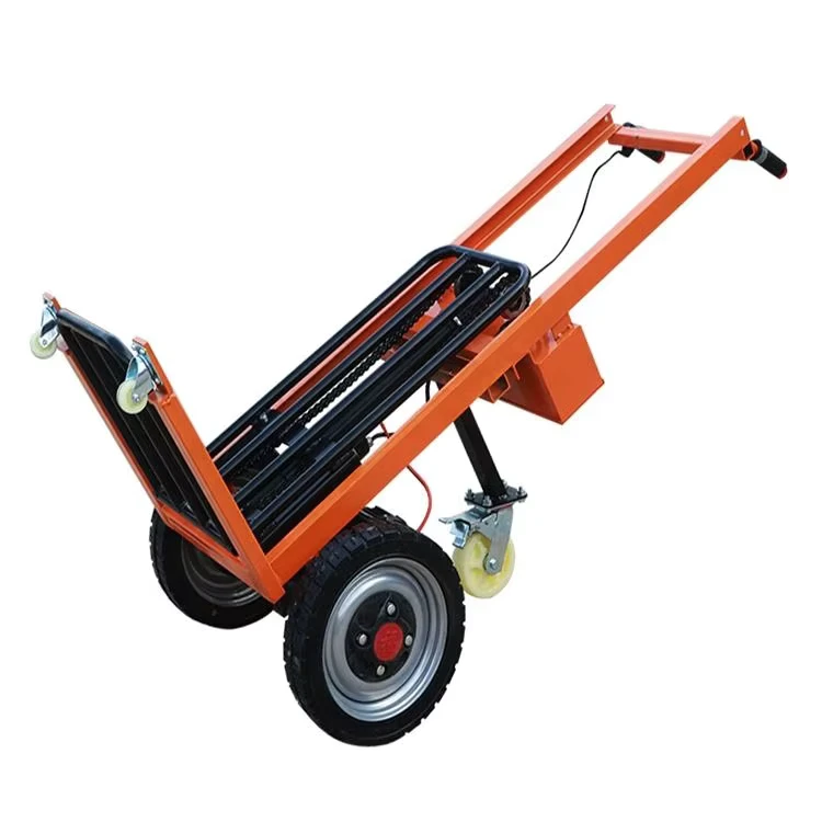 Customizable Truck Semi Fully Electric Manual Forklift for Warehouse Construction Site Hand Push Trolley