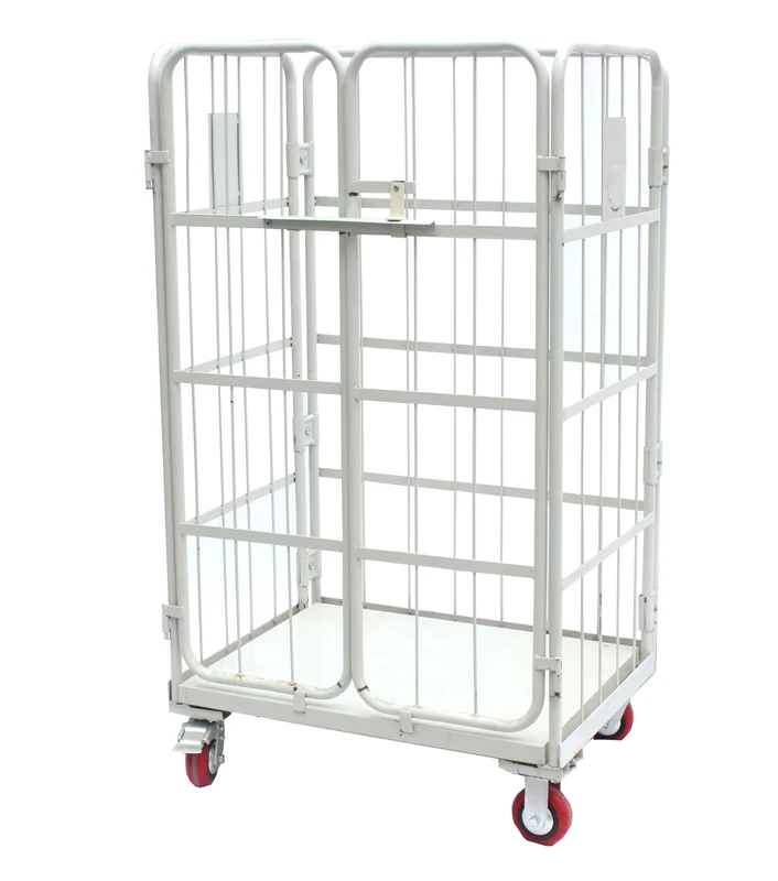 Customization Heavy Duty Cage Trolley Warehouse Storage Trolley Super Market Cage Trolley