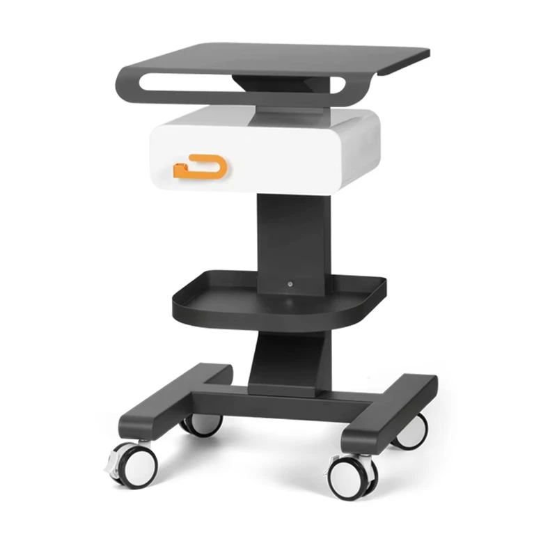 Customize High Quality Hardware Metal Luxury Spa Salon Trolley Cart for Facial Machine Beauty Equipment