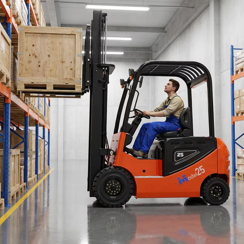 Customized 2.5tons 48V Battery Hydraulic Seat Driving Pallet Jack Electric Forklift for Supermarket