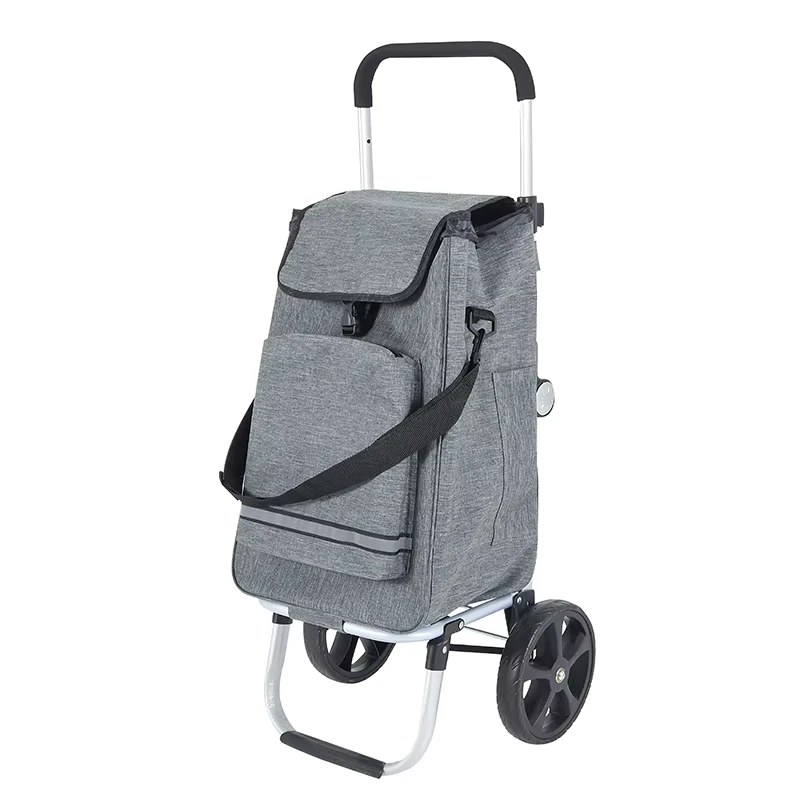 Customized Design Wheel Shopping Trolley Bag Foldable Trolley Shopping Cart