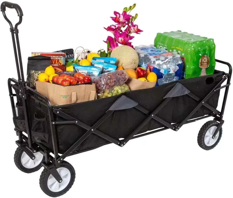 Customized High Quality Stainless Steel Extra Long Plus Folding Roll Container Camping Food Picnic Beach Shopping