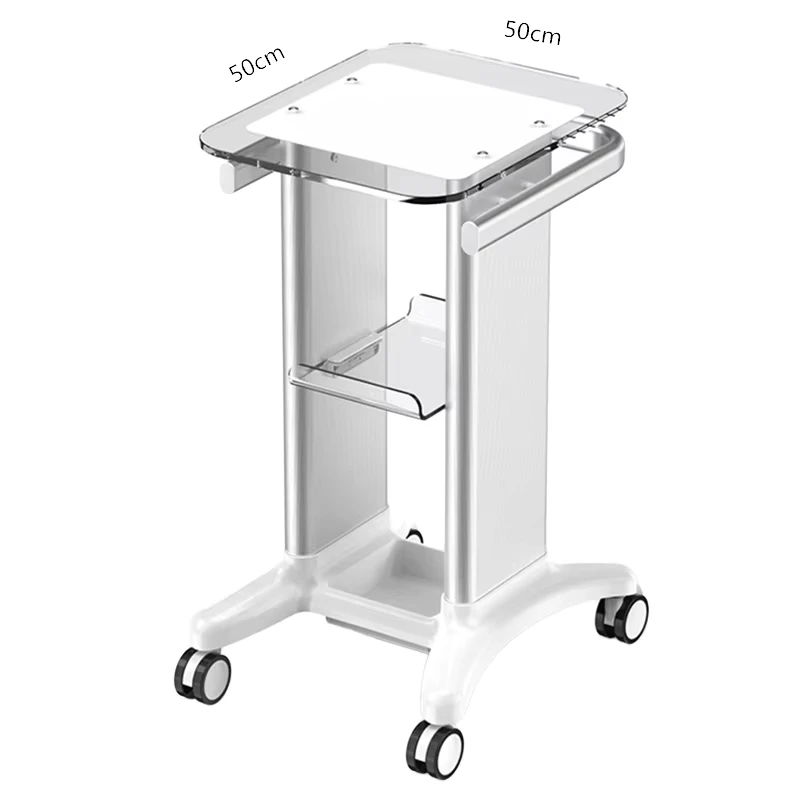 Customized LOGO Medical Stand Mobile Cart Hospital Emergency Trolley