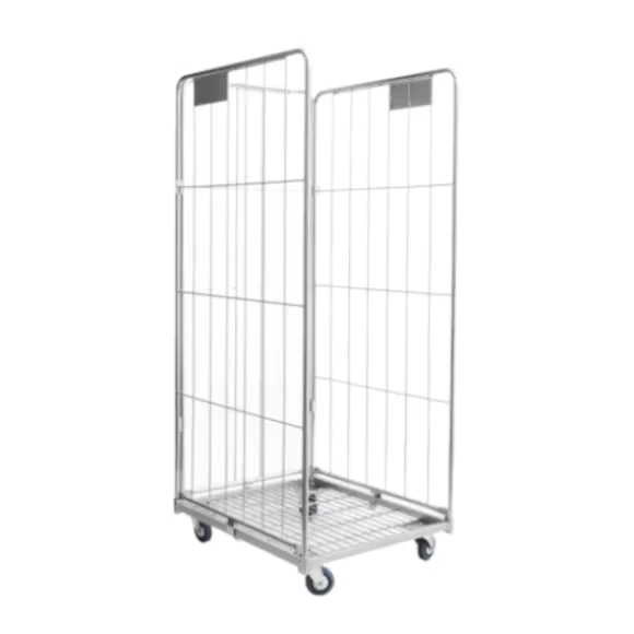 Customized Laundry Roll Cage 3 Sided Roll Cage Roll Container for Logistics