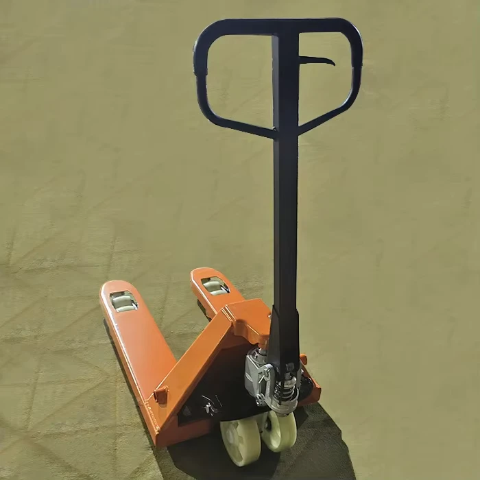 Customized Manual Hydraulic Jack Pallet Truck Trolley 3.5mm Steel Plate Nylon Wheel Mini Pallet Truck 2000kg