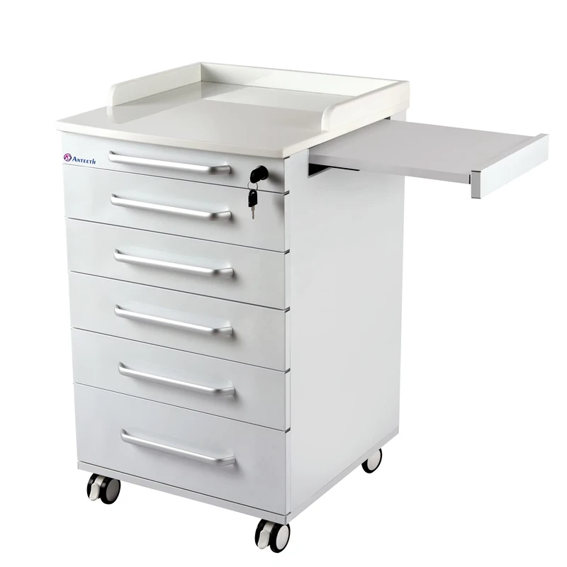 Customized Medical Table Stainless Steel Material Mobile Trolley Drawers Dental Cabinet Furniture Clinic