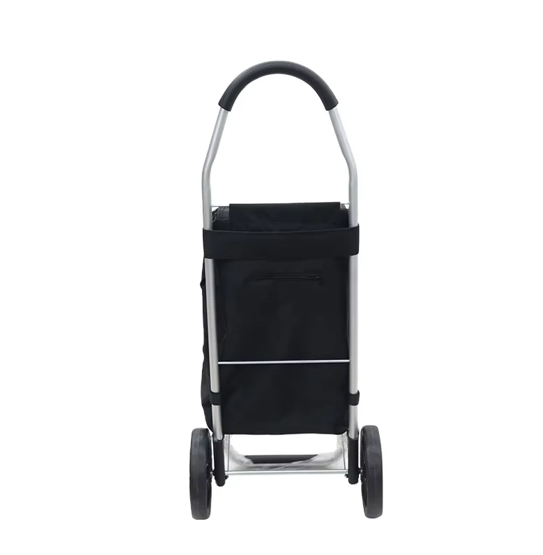 Customized Multifunctional Lightweight Portable Travel Shopping Trolley Luggage Foldable Heavy Duty Supermarket Grocery Cart