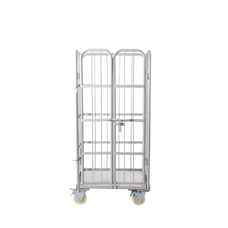 Customized Roll Cage Container with 2 Doors Roll Container
