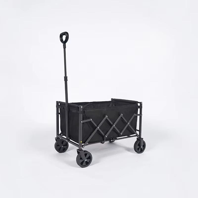 Customized Steel Motorized Beach Cart with Enclosed Structure for Camping Wagon Storage