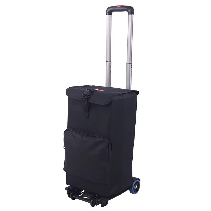 Customized Supermarket Metal Shopping Trolley Cart Two Tier Shopping Cart Shopping Cart Bags Trolley Truck