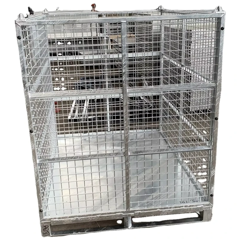 Customized Zinc Plated Roll Container with Steel for Warehouse