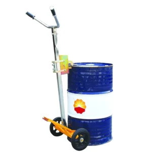 DE450 Portable Heavy Duty Manual Hand Truck 450 Kg Oil Drum Hand Trolley Drum Transportation Solid Tires Bearing pump Provided