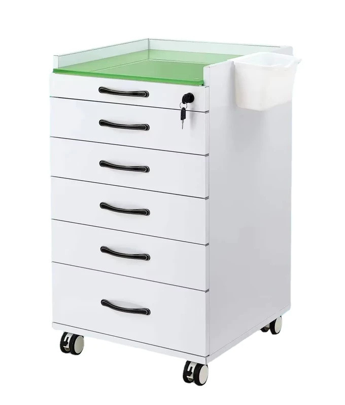 Dental Cabinet Work Bench Trolley for Clinic Hospital Laboratory