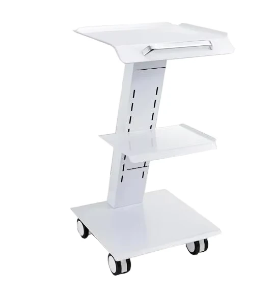 Dental Trolley Hospital Clinic Medical Cabinet with Wheels Mobile Nursing Cart Trolley