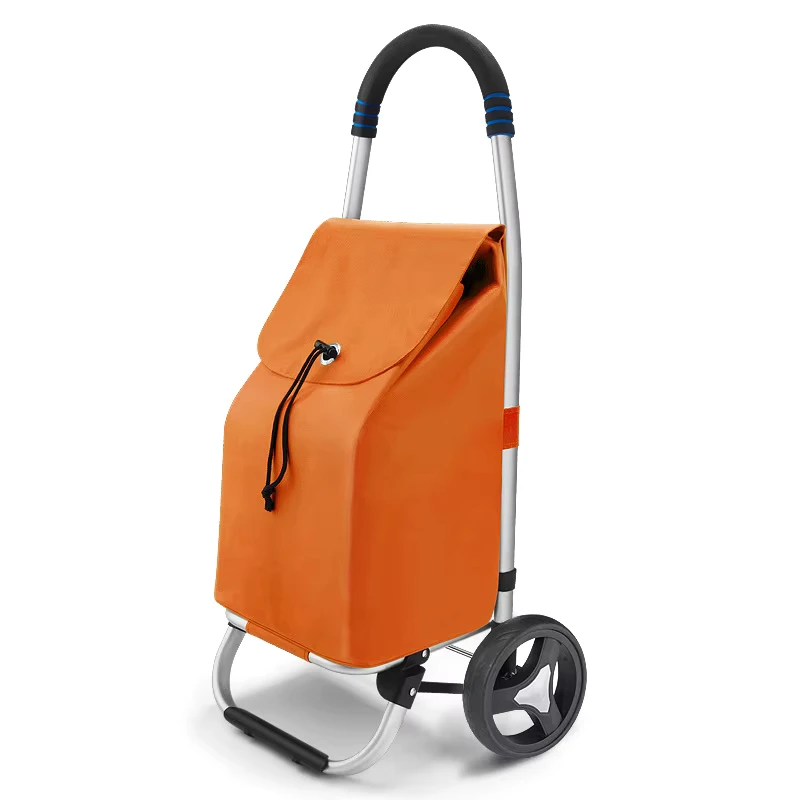 Detachable Shopping Trolley Custom Eco Friendly Folding Supermarket Shopping Cart Trolley Bag