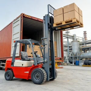 Diesel Forklift 2 Tons CE EPA Fork Positioner Side Shifter Warehouse Farm Forklift 3 Stage Mast