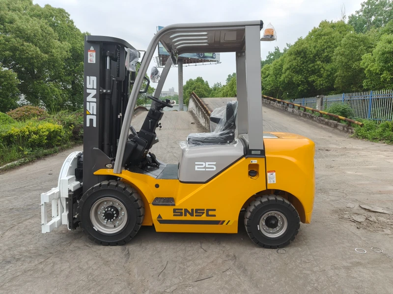 Diesel Forklift 2.5 Ton With 4.5m Mast Rotating Side Shifter