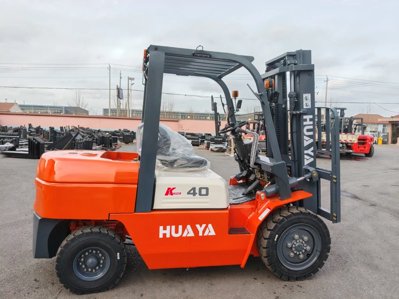 Diesel Forklift 3 3.5 4 5 Ton Lift Height 3000 7000mm Chinese Forklift CE ISO Certification