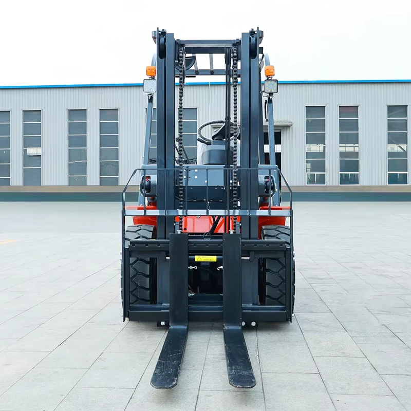 Diesel Forklift Truck Hydraulic Forklift Stacker Indoor Use 1-5t Load Capacity