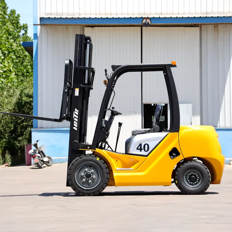 Diesel Forklift for Farm Use Terrain Manual Hand Forklift Stacker 3 4 5 Ton Forklift 4×4 Articulated Rough Terrain