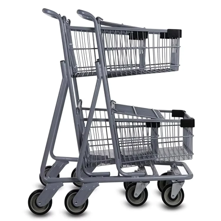 Double Decker Shopping Carts