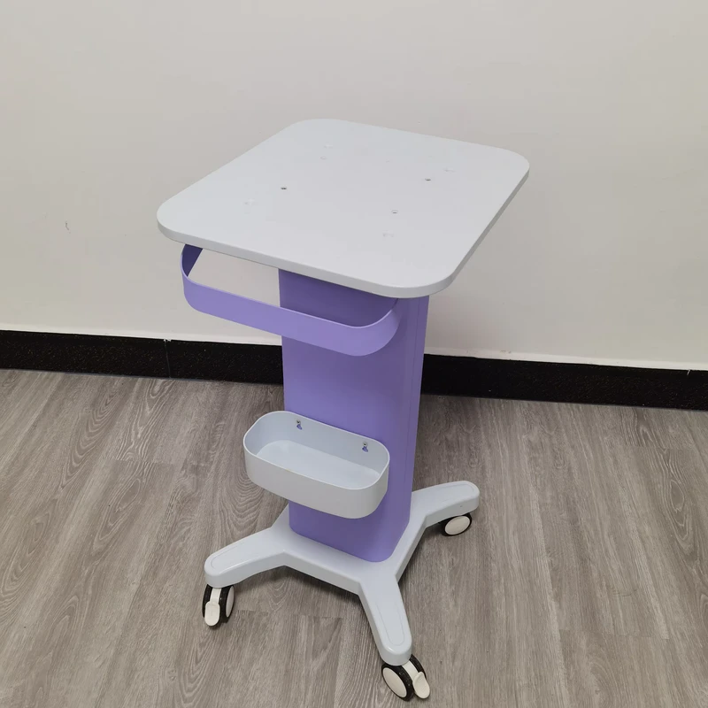 Double Ribbon Storage Frame for Beauty Salon Cart Suitable for Various Beauty Equipment