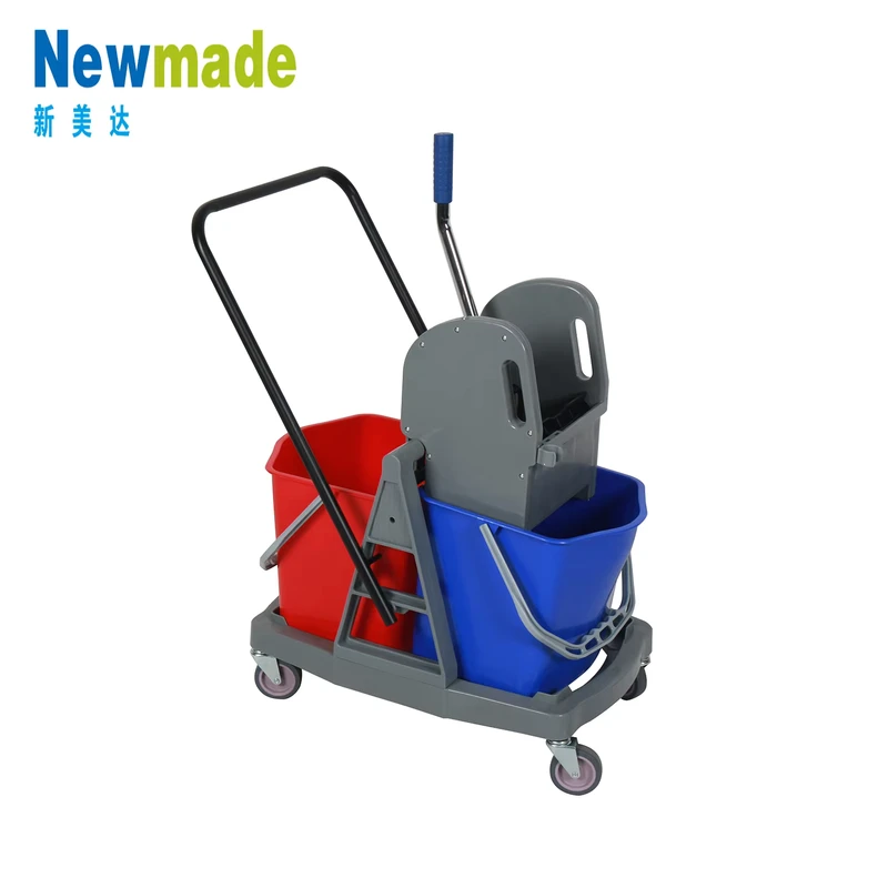 Down Press Large Side 46L Double Down Press Wringer Mop Bucket