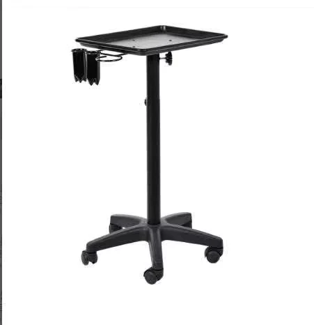 Durable Aluminum Hair Trolley Salon Beauty Utility Trolley Portable Professional Cart Trolley