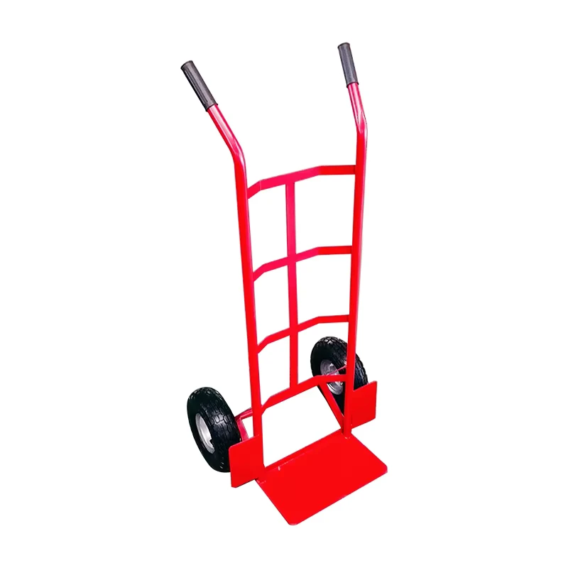 Durable Heavy Metal Hand Trolley Customizable OEM Multifunctional
