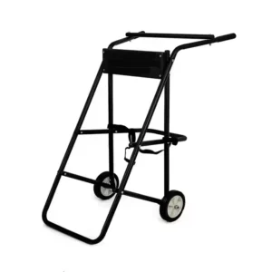 Durable Two-Wheel Steel Hand Cart Trolley Outboard Boat Motor Carrier for Trolling