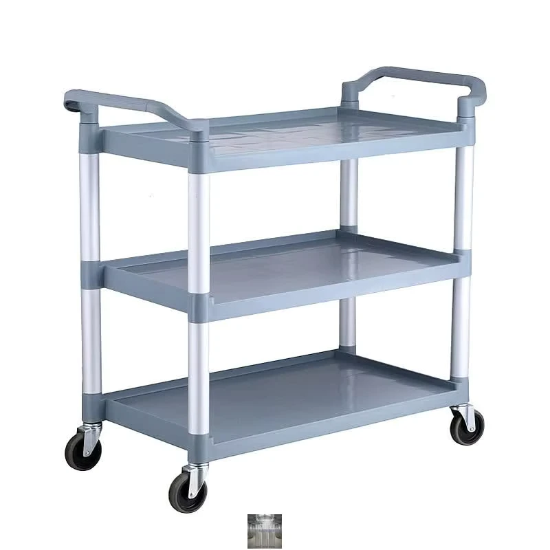 Easy Operation Premium Material Mobile Service Trolley Restaurant Service Cart Dining Room Cart for Tourism Service Area