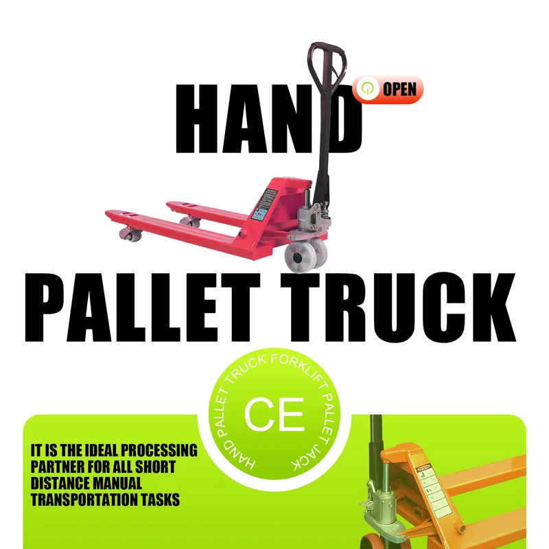 Economical Manual Hydraulic 2 Ton Hand Pallet Truck for Small Warehouse Retail Store