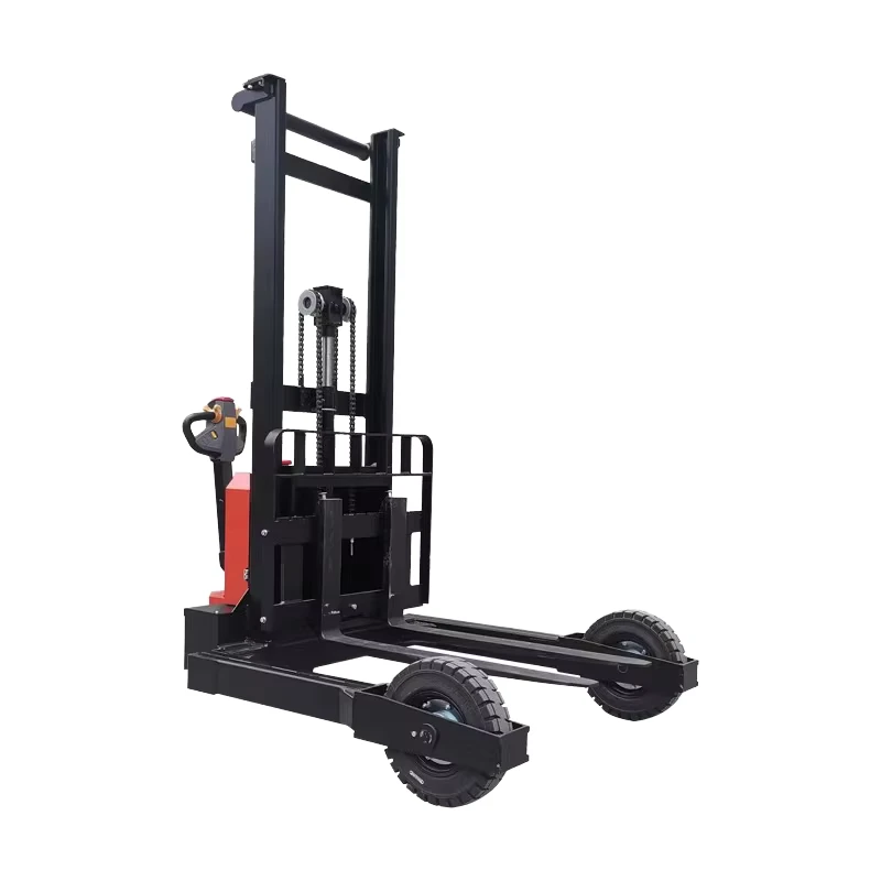 Electric 1 Ton All Terrain Pallet Truck Outdoor Rough Terrain Lithium Ion Battery 1.6 3m Lifting Height Core Motor