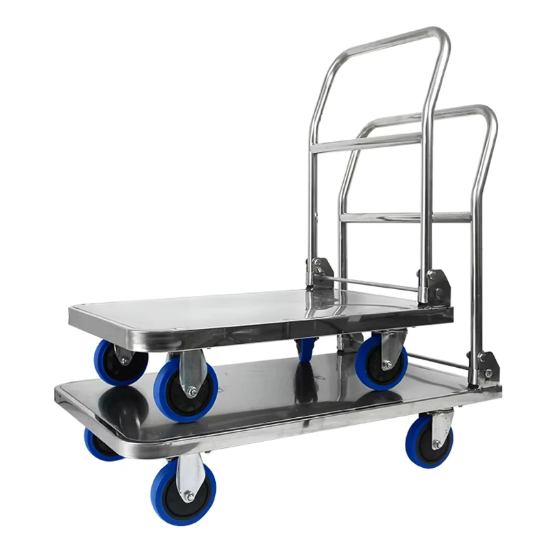 Electric Camping Cart Folding Trolley Portable Ultralight Shopping Pushcart Outdoor Picnic Beach Wagon Trailer Cart