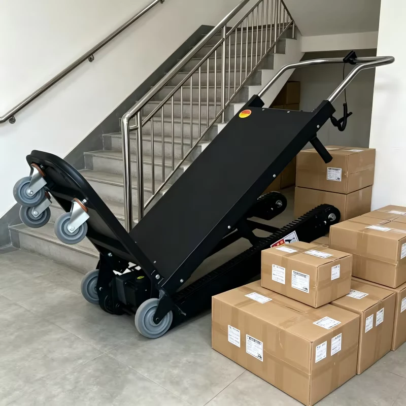Electric Cargo Stair Climbing Machine with 48V Motor Home Use Electric Transport Artifact 1 Year Warranty