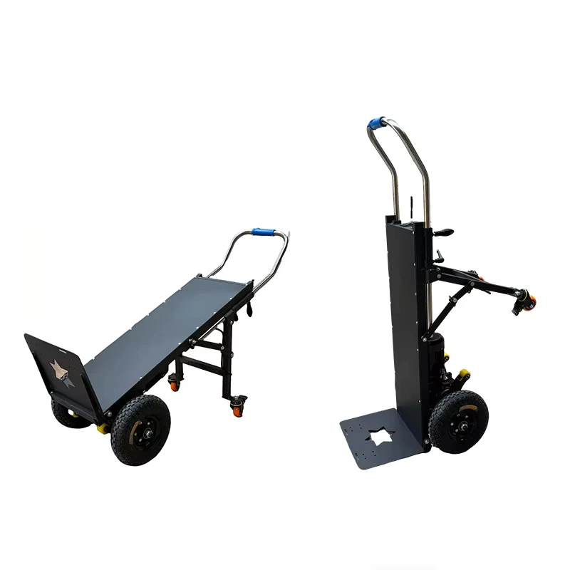Electric Crawler Stair Climbing Machine 500kg Capacity Industrial Stainless Steel Platform Structure Transport Stair Climber