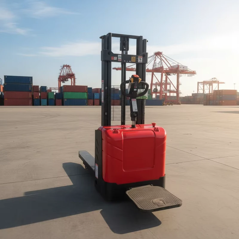 Electric Forklift CDD15 2000kg Load Capacity Lead Acid Battery Polyurethane Tires for Indoor Material Handling