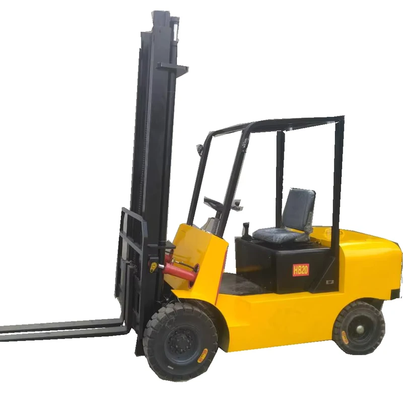 Electric Forklift Manual Hyundai Forklift 1 Tons Lifting 3 Meters New Energy Electric Forklift Truck