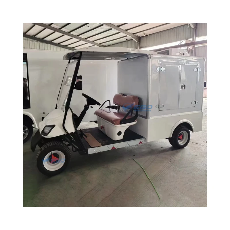 Electric Golf Utility Cart Mini Golf Cargo Car Truck Vehicle Electric Cargo Van Mini Tool Truck 4 Wheel Electric Truck for Sale