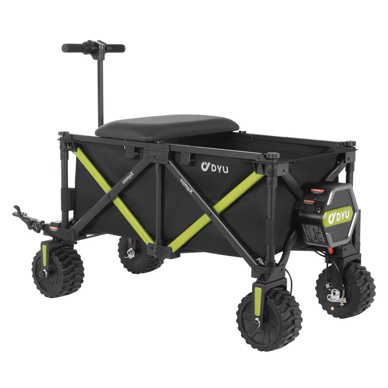 Electric Hand Carts Wagon For Camping Tool Shopping Folding Cart Decorative Garden Cart Electric Beach Wagon
