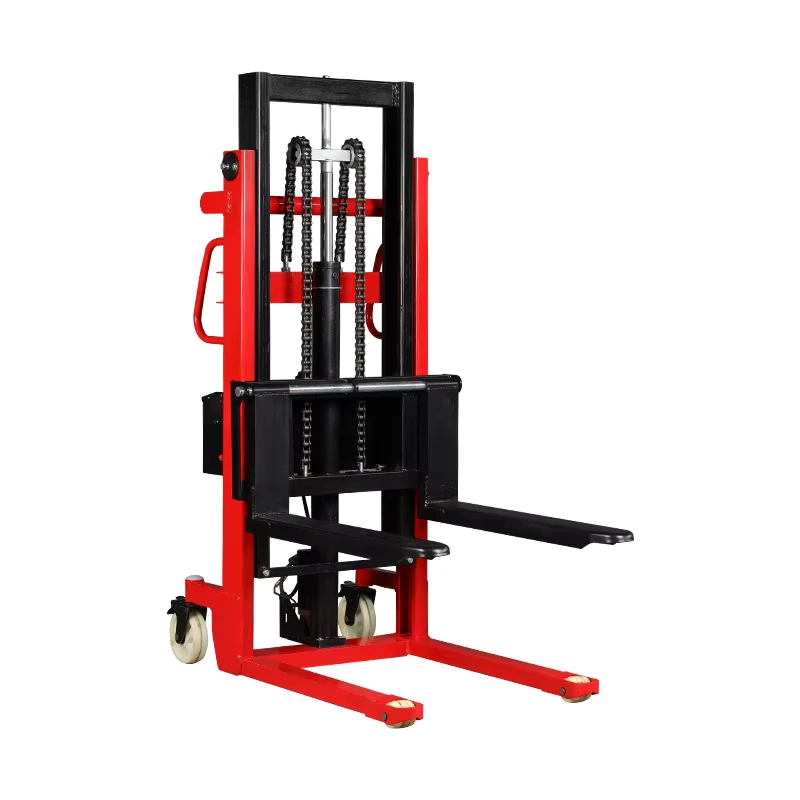 Electric Hydraulic Manual Dual Use Forklift Stacker 1t 2t 3T Warehouse Handling Lifting 1.6m 2m 2.5m Car Electric Pallet Truck