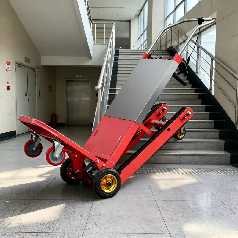 Electric Industrial Tools Climbing Steel Platform Machine 400 kg Load Capacity Foldable Auxiliary Turning Bracket Narrow