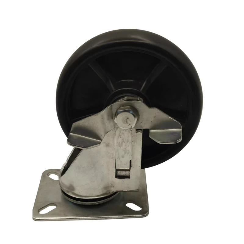 Electric Medium Heavy Duty Baking Oven Trolley Casters High Temperature Resistant for Refrigerator Household & Hotel Use
