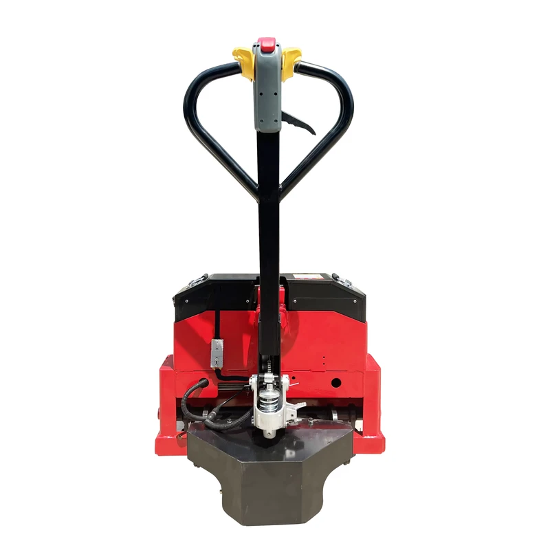 Electric Pallet Jack Truck All Terrain 2 T Electric Pallet Truck With Rubber Tire Electric Forklift Truck