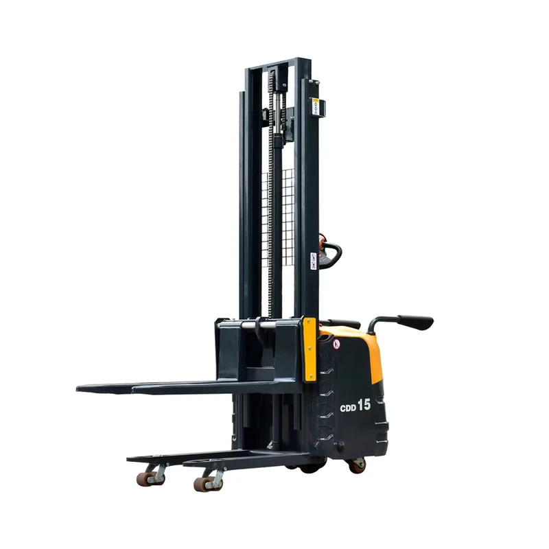 Electric Pallet Lifts Stackers 1.5 3 Ton 3m 5m Portable Self Loading Stacker