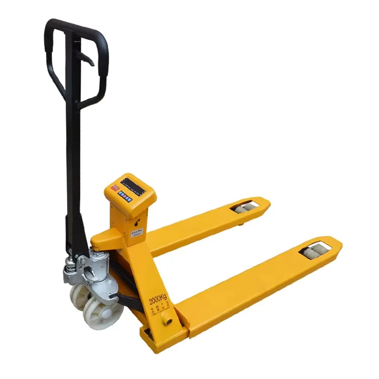 Electric Pallet Truck Scale Manual Pallet Truck with Weighting Scale Pallet Truck with Weighting Forklift Scale