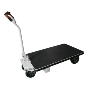 Electric Platform Cart Foldable Durable Carbon Steel Hand Trolley for Business Tools & Storage